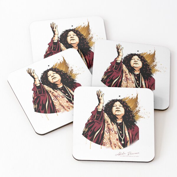 Item preview, Abida Parveen Queen of Sufi Music Portrait designed and sold by Keepsake Kiosk.