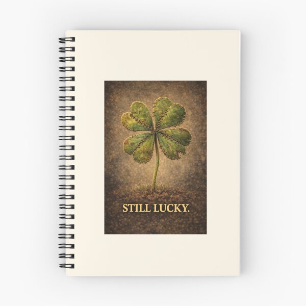 Item preview, Still Lucky – Resilient Shamrock Irish Design designed and sold by Hornace88studio.