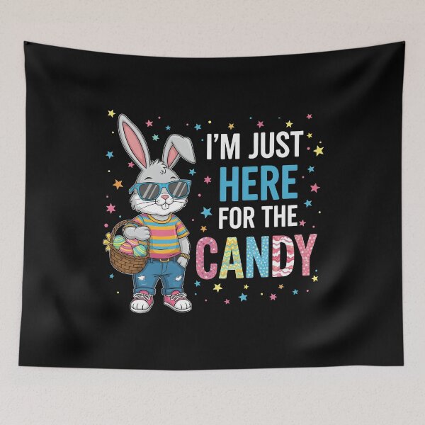 Item preview, Im Just Here for The Candy Easter designed and sold by OlakunleOloroz.