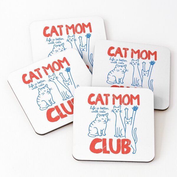Item preview, Cat Mom Club Retro Cat Mom Mama Mothers Day Cat Lover  designed and sold by ArleneRowe.