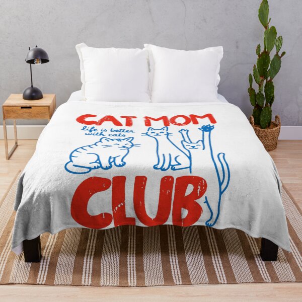 Item preview, Cat Mom Club Retro Cat Mom Mama Mothers Day Cat Lover designed and sold by ArleneRowe.