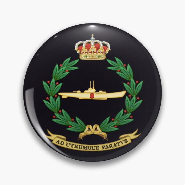 Item preview, Spanish Submarine Force - Arma Submarina Española designed and sold by wordwidesymbols.