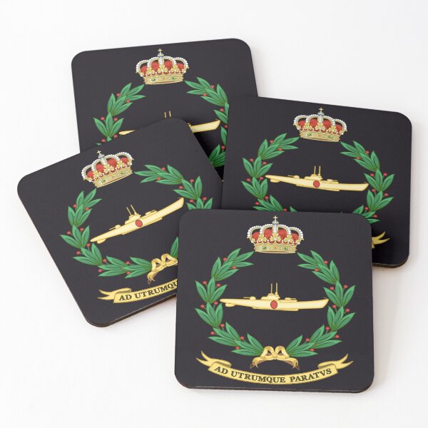Item preview, Spanish Submarine Force - Arma Submarina Española designed and sold by wordwidesymbols.