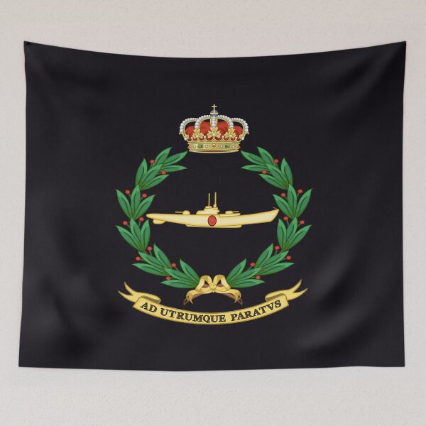 Item preview, Spanish Submarine Force - Arma Submarina Española designed and sold by wordwidesymbols.