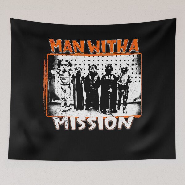Item preview, Man With A Mission Grunge Style Japanese Rock Band designed and sold by ShawonDesigns.