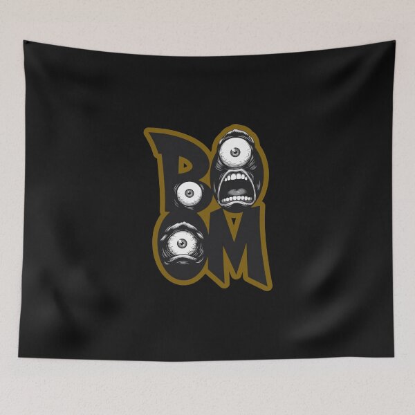 Item preview, Boom – Comic Lettering with Eyes | Funny Cartoon Design. designed and sold by Mosogoloso.
