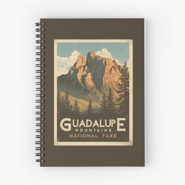 Item preview, Guadalupe Mountains National Park - Texas  designed and sold by GoodOldVintage.