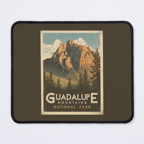 Item preview, Guadalupe Mountains National Park - Texas designed and sold by GoodOldVintage.