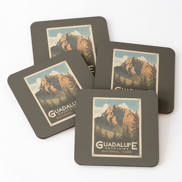 Item preview, Guadalupe Mountains National Park - Texas  designed and sold by GoodOldVintage.