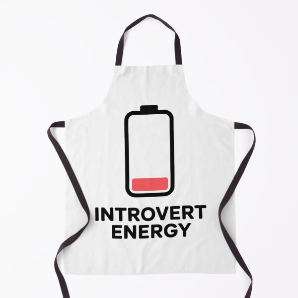 Item preview, Introvert Energy - Low Social Battery Minimalist Design designed and sold by Cindralith.