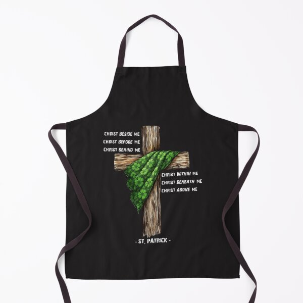 Item preview, Christ Before Me St Patrick Christian Cross Prayer designed and sold by ArleneRowe.