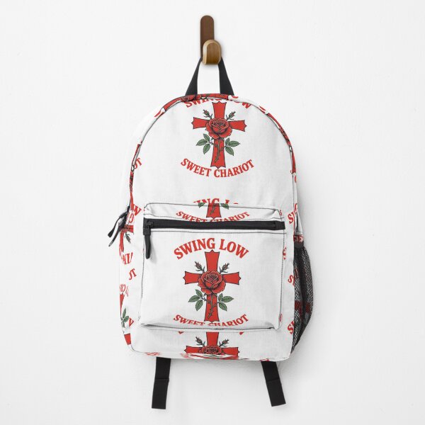 Item preview, Swing Low Sweet Chariot Rose & Cross Motif designed and sold by taiche.