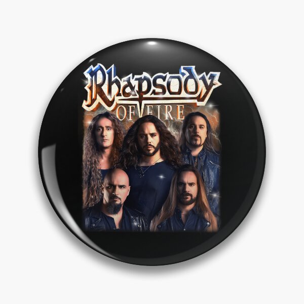 Item preview, Rhapsody Of Fire Italian Symphonic Power Metal Band designed and sold by ShawonDesigns.