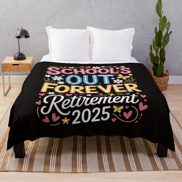 Item preview, School's Out Forever Retired Teacher 2025 Retirement designed and sold by RONALPARAD.