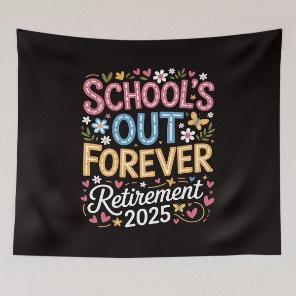 Item preview, School's Out Forever Retired Teacher 2025 Retirement designed and sold by RONALPARAD.