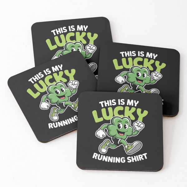 Item preview, Cute Shamrock Lucky Running Team Saint Patrick Men Women  designed and sold by ArleneRowe.
