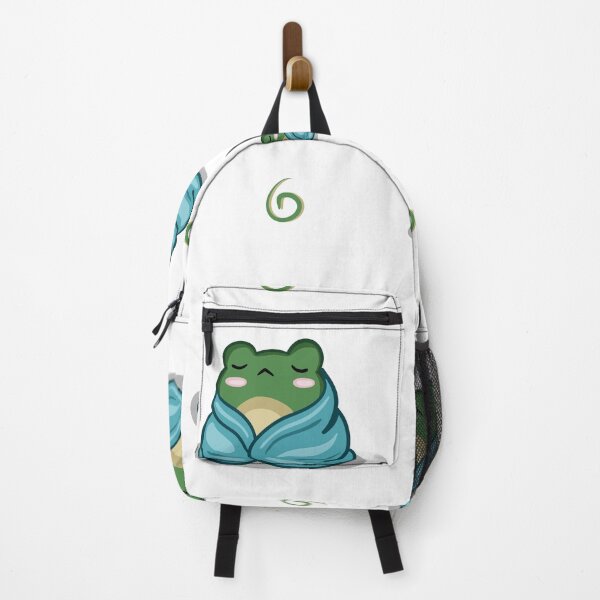 Item preview, Cozy Froggy Blanket Seamless Pattern - Kawaii Sleepy Frog Art designed and sold by LYAN-STORE.