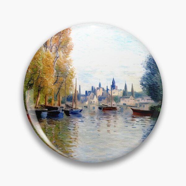 Item preview, Autumn on the Seine at Argenteuil designed and sold by artdesignsnow.