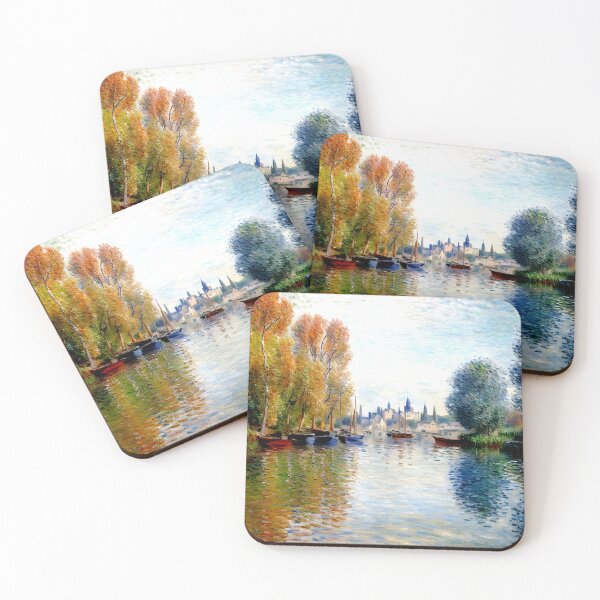 Item preview, Autumn on the Seine at Argenteuil designed and sold by artdesignsnow.