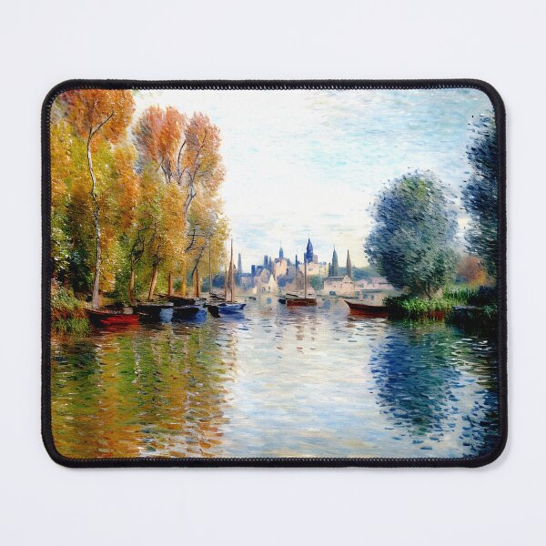 Item preview, Autumn on the Seine at Argenteuil designed and sold by artdesignsnow.