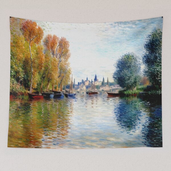 Item preview, Autumn on the Seine at Argenteuil designed and sold by artdesignsnow.