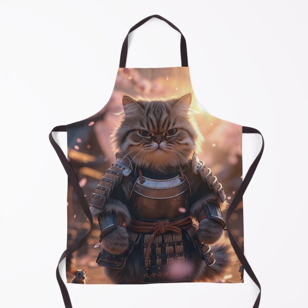Item preview, Epic Samurai Tabby Cat Protecting Mice in Ancient Japan designed and sold by Jaani-T.