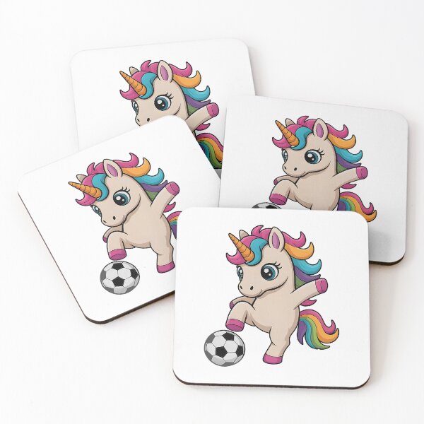 Item preview, Cute Unicorn Soccer Just Girl Who Loves Kickin' Coach Mama  designed and sold by ArleneRowe.