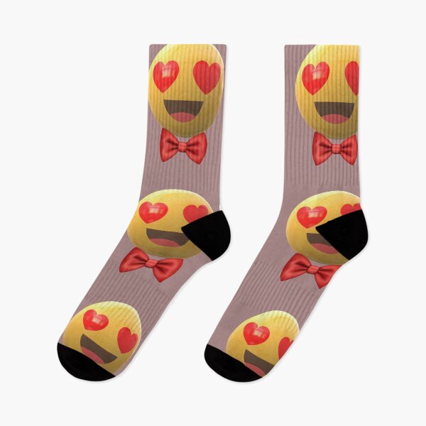 Item preview, Fancy Heart Eyes Emoji – 3D Bowtie Love designed and sold by Unwrapfashion.