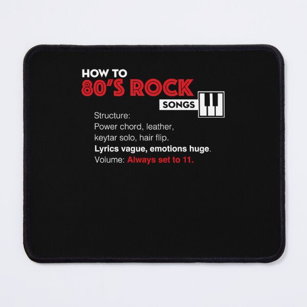 Item preview,  80'S Rock How To Songs designed and sold by Moose-Hunter.