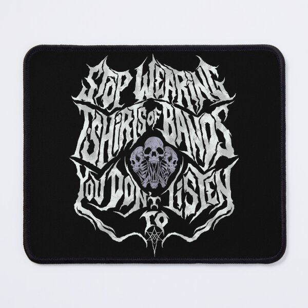 Item preview, Stop Wearing Of Bands You Don't Listen To BAND  designed and sold by Fexdvers.