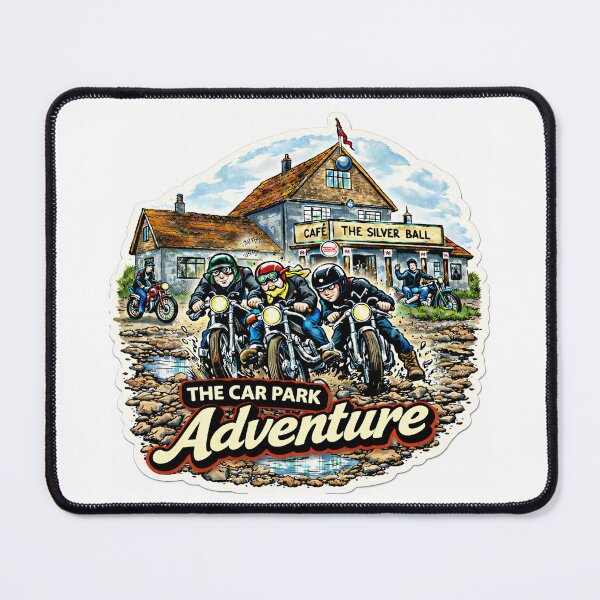 Item preview, Silver Ball Car Park Adventure designed and sold by Bikers-Mirror.