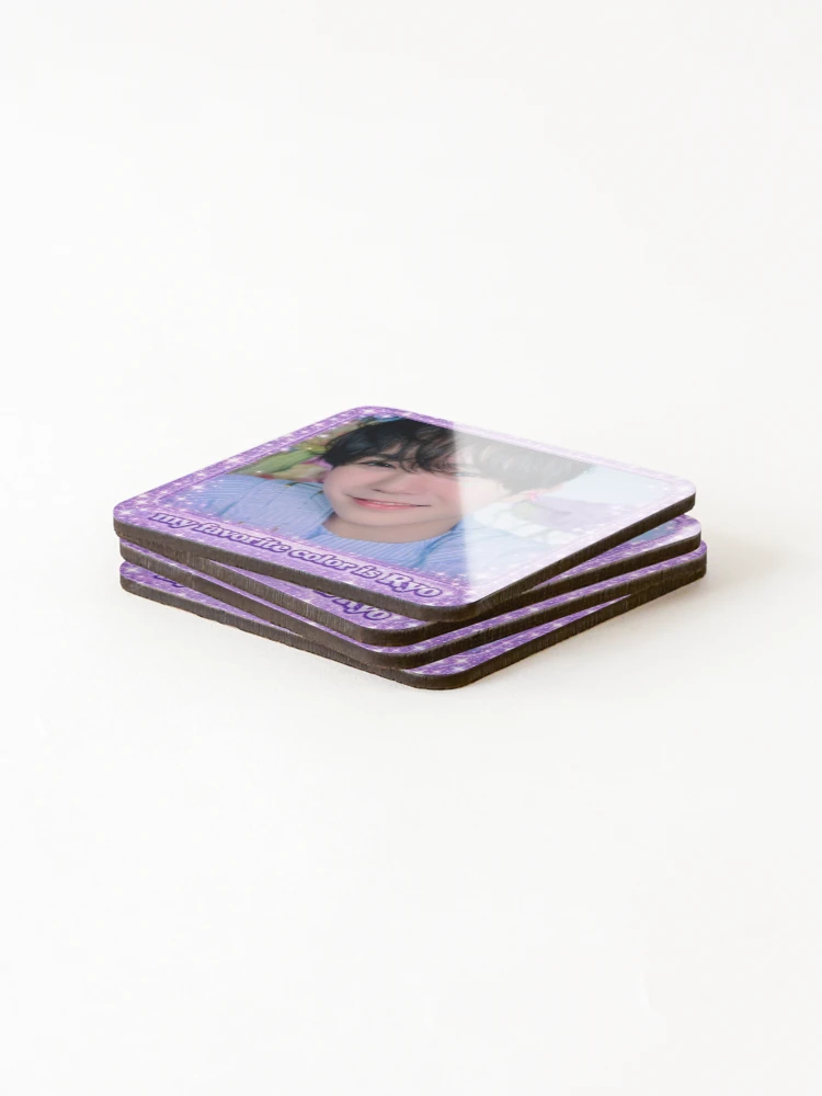 Thumbnail 4 of 5, Coasters (Set of 4), Favorite Color Ryo designed and sold by ChocoMandu.