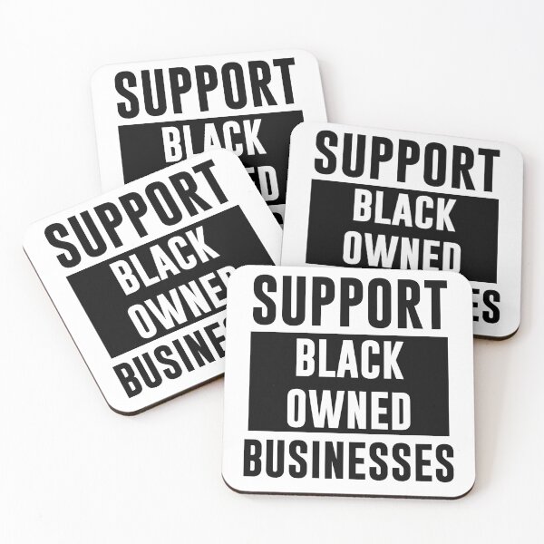 Item preview, SUPPORT BLACK OWNED BUSINESSES designed and sold by RoyalLuxuryApp.