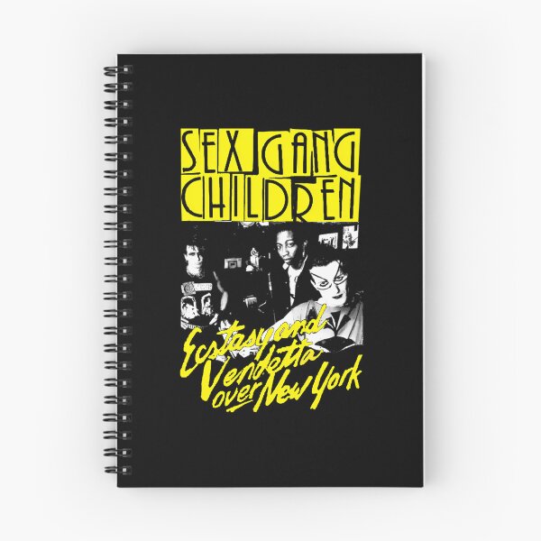 Item preview, Sex Gang Children Ecstasyand Vendetta Over New York 80S Post Punk Goth designed and sold by ShawonDesigns.