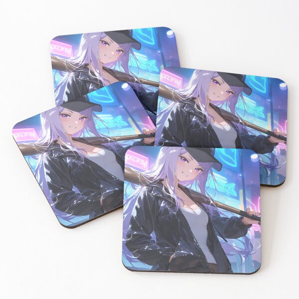 Item preview, Mejiro Mcqueen Uma Musume Neon City Bat Street Glow designed and sold by Spraykart.