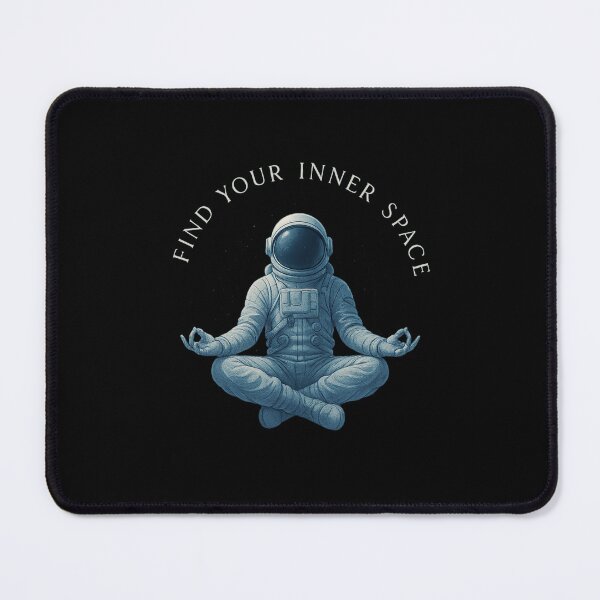 Item preview, Meditating Astronaut - Cosmic Mindfulness in Space designed and sold by MKreative Studio.