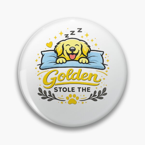 Item preview, Golden Stole The Bed Golden Retriever Gift designed and sold by WildVista.