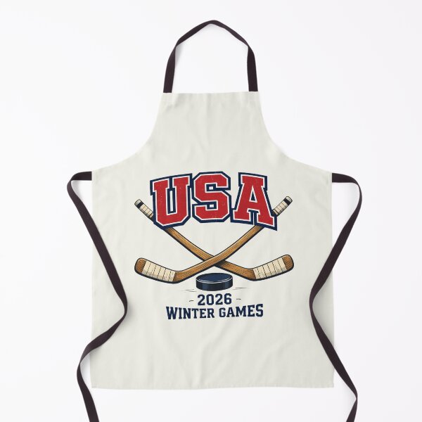 Item preview, Vintage American Ice Hockey, USA Hockey 2026, Winter Games, Ice Hockey Lover, Team usa hockey designed and sold by Vonravenn.