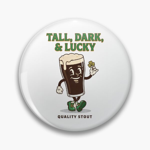 Item preview, Tall Dark Lucky Quality Stout - Irish Beer St Patrick's Day Gift designed and sold by Luminari Creations.