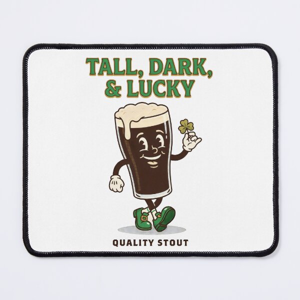 Item preview, Tall Dark Lucky Quality Stout - Irish Beer St Patrick's Day Gift designed and sold by Luminari Creations.