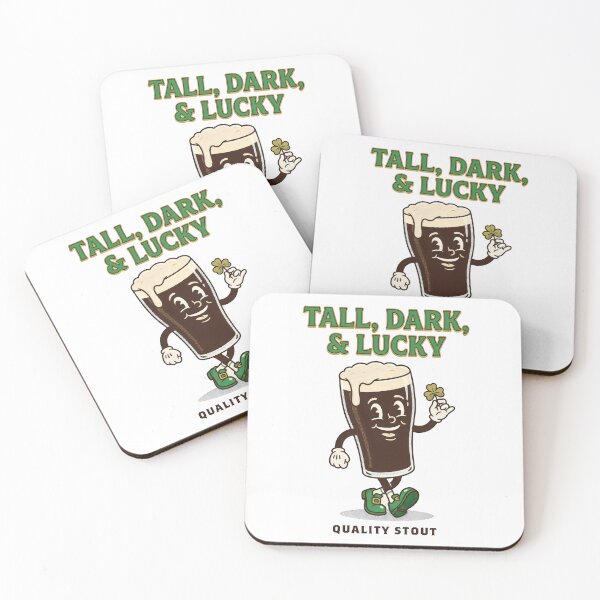 Item preview, Tall Dark Lucky Quality Stout - Irish Beer St Patrick's Day Gift designed and sold by Luminari Creations.