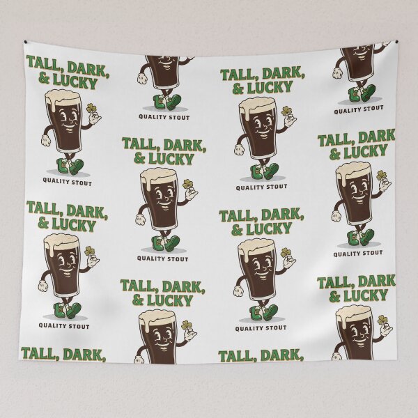 Item preview, Tall Dark Lucky Quality Stout - Irish Beer St Patrick's Day Gift designed and sold by Luminari Creations.