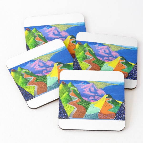Item preview, David Hockney Painting VL7 designed and sold by ElinaAlton.