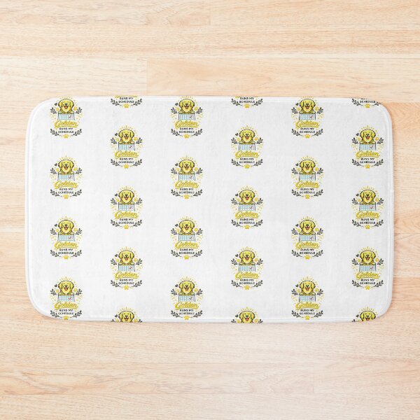 Item preview, Golden Runs My Schedule Golden Retriever Gift designed and sold by WildVista.