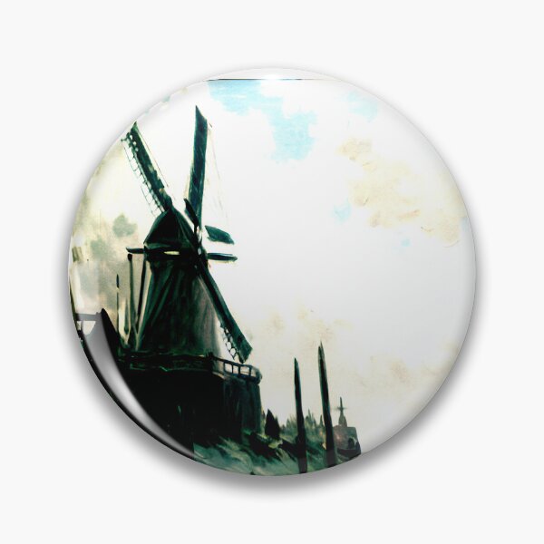 Item preview, A Windmill near Zaandam designed and sold by artdesignsnow.