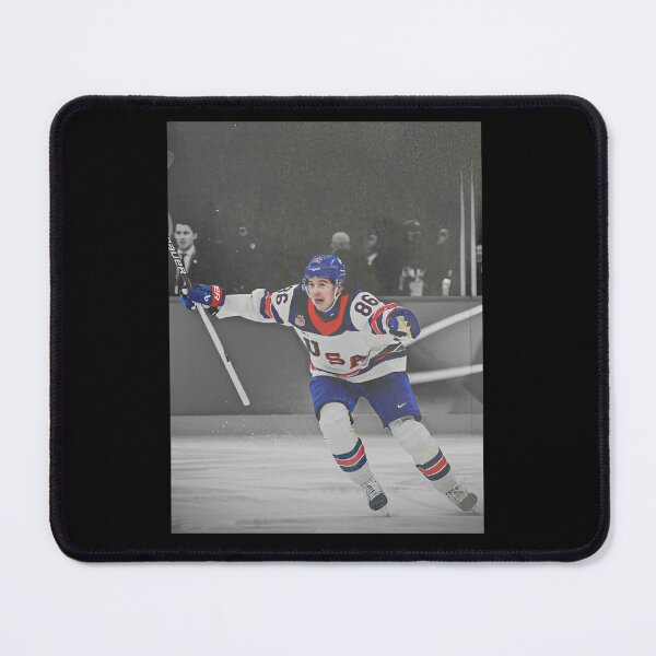 Item preview, Jack Hughes Usa Gold Hockey, Patriotic hockey, American Hockey Pride designed and sold by CLOUDYMOODS.