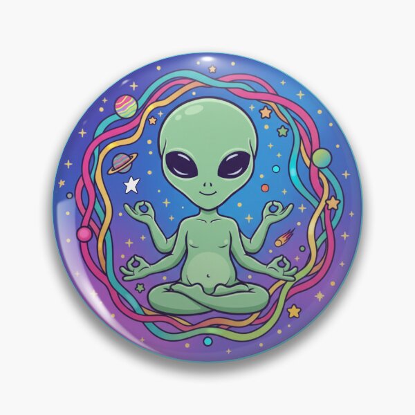 Item preview, Little Green Alien designed and sold by shantilovesart.