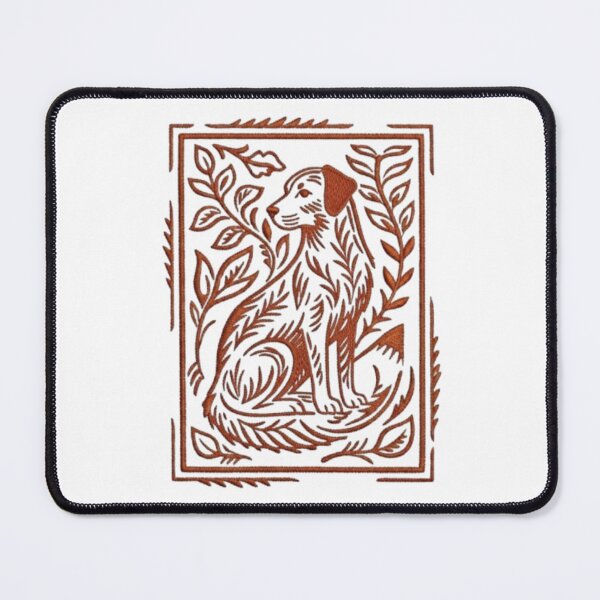 Item preview, Dog Woodblock Print designed and sold by PhreshPickt.
