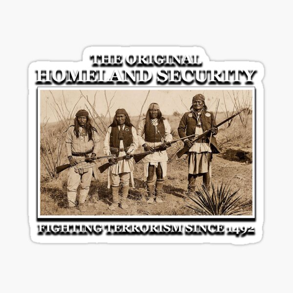 Artikel-Vorschau von Das Original Homeland Security Novelty Native American Geschenk, designt und verkauft von Airbrush World.