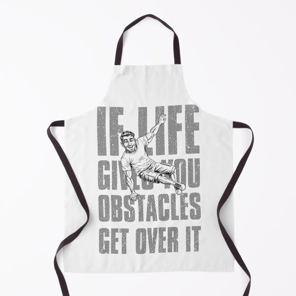 Item preview, Parkour Traceur If Life Gives You Obstacles Funny Jump designed and sold by GrandeDuc.